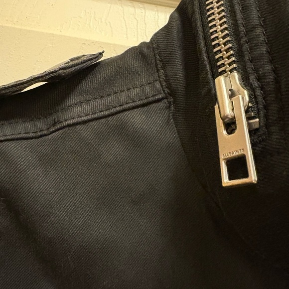 All Saints Hendon Moto Jacket (Size US 0 / UK 4 / EU 32) - Picture 8 of 16